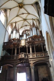 Autre vue de la tribune et du grand orgue. Cliché personnel