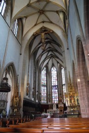 Une dernière vue de la nef en direction du choeur. Cliché personnel