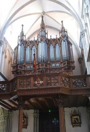 Une dernière vue de l'orgue Rinckenbach d'Ensisheim. Cliché personnel