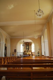 Vue intérieure de cette église. Cliché personnel