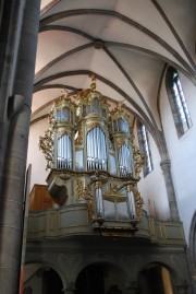 Vue de l'orgue, superbe instrument. Cliché personnel