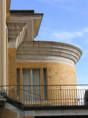 Autre vue de la Villa Turque du Corbusier. Cliché personnel