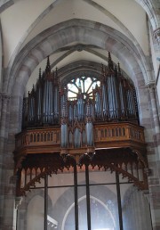 Vue de l'orgue Merklin de 1882. Cliché personnel