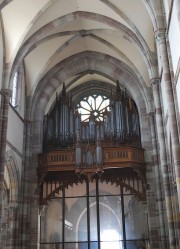 Une dernière vue de l'orgue Merklin de 1882. Cliché personnel (août 2009)