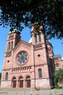 Vue extérieure de cet édifice à Strasbourg. Cliché personnel (août 2009)