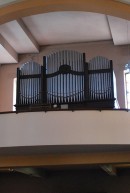 Vue de l'orgue Roethinger (1933) en l'église St-Jean Bosco à Wasselonne. Cliché personnel (août 2009)