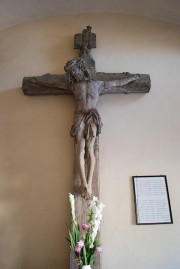 Vue de la grande Croix avec le Christ (de 1480). Cliché personnel