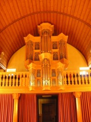 Orgue de la Côte-aux-Fées. Cliché personnel