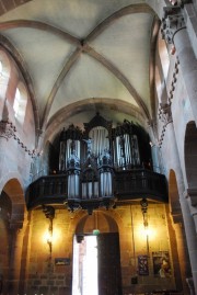 Autre vue sur le grand orgue et la tribune. Cliché personnel