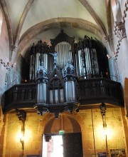 Une dernière vue du grand orgue Rinckenbach. Cliché personnel (août 2009)