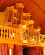 Une dernière photo de l'orgue superbe de la Côte-aux-Fées. Cliché personnel