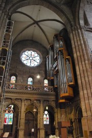 Le transept Nord et le Grand Orgue Rieger (Marienorgel). Cliché personnel