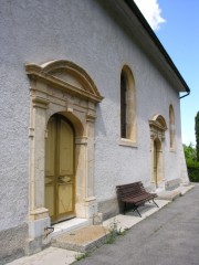 Belle façade du Temple de Buttes. Cliché personnel