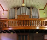 Orgue du Temple de Buttes. Cliché personnel