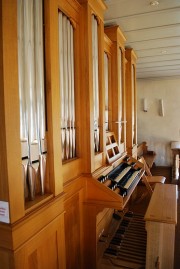 Vue de la façade de l'orgue. Cliché personnel