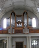 Grand Orgue Ziegler/Mingot de Saingnelégier. Cliché personnel