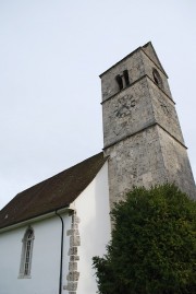 Une dernière vue de l'église, au soleil couchant. Cliché personnel (fin oct. 2009)