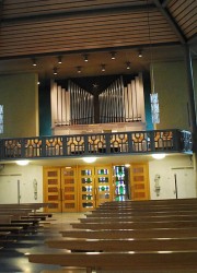 Une dernière vue de l'orgue Graf, église cathol. de Langenthal. Cliché personnel