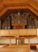 Vue de l'orgue Genève SA (1975), église réformée de Langenthal. Cliché personnel (oct. 2009)