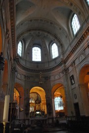 Vue du choeur de l'église. Cliché personnel