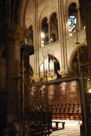 Vue de l'orgue de choeur. Cliché personnel