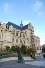 Vue extérieure de St-Eustache. Cliché personnel (nov. 2009)