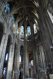 Vue des voûtes du choeur. Cliché personnel