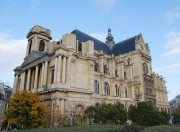 Une dernière vue extérieure de St-Eustache, en novembre 2009. Cliché personnel