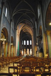 Vue intérieure en direction du choeur. Cliché personnel