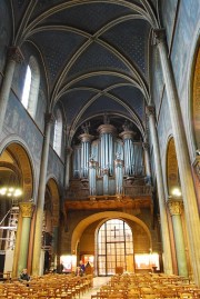 Vue intérieure en direction du Grand Orgue. Cliché personnel