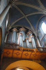 L'orgue en contre-plongée. Cliché personnel