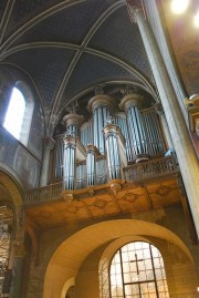 Autre vue de l'orgue en contre-plongée. Cliché personnel