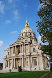 Dôme des Invalides. Cliché personnel (nov. 2009)