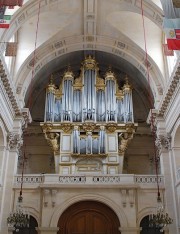 Vue du Grand Orgue de face. Cliché personnel