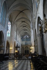 Vue intérieure en direction du Grand Orgue. Cliché personnel