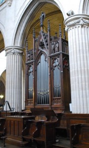 L'orgue de choeur. Cliché personnel