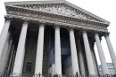 Une vue de la façade de La Madeleine. Cliché personnel (nov. 2009)