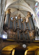 Vue du Grand Orgue de l'église Saint-Séverin à Paris. Cliché personnel (nov. 2009)