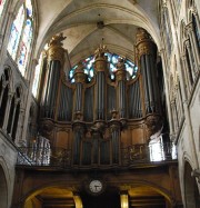 Vue du Grand Orgue au format photo carré. Cliché personnel