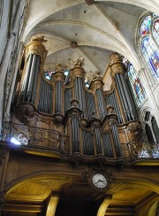 Une belle vue du Grand Orgue en contre-plongée. Cliché personnel