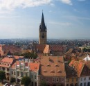 Vue de la Cathédrale évangélique de Sibiu. Crédit: //de.wikipedia.org/