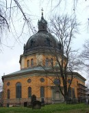 La Edvig Eleonora kyrka de Stockholm. Crédit: //en.wikipedia.org/