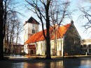 Eglise Our Lady de Trondheim. Crédit: //exviking.net/trondheim/small/vaarfrue.htm