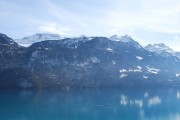 Vue du lac de Brienz depuis l'église. Cliché personnel