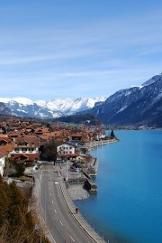 Autre vue du lac de Brienz depuis l'église. Cliché personnel