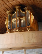 Vue de l'orgue Stölli/Kuhn (1812/1994). Cliché personnel
