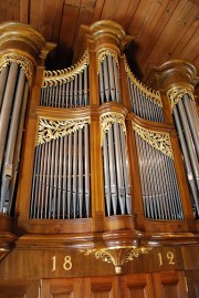 Une dernière vue de l'orgue. Cliché personnel