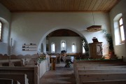 Vue intérieure panoramique de cette église. Cliché personnel