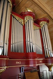 Vue de l'orgue en tribune. Cliché personnel