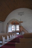 Vue intérieure de l'église. Cliché personnel (avril 2010)
